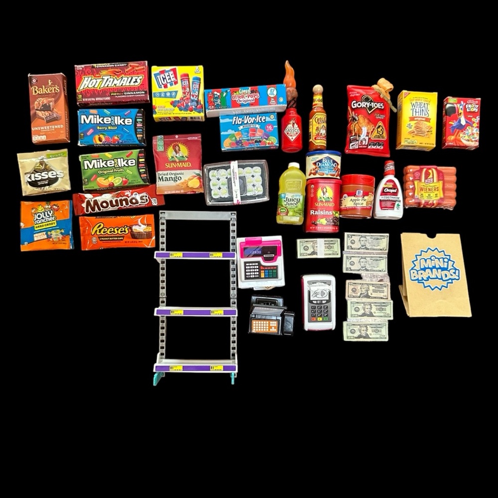 Zuru Mini Brands 35-piece Supermarket Lot